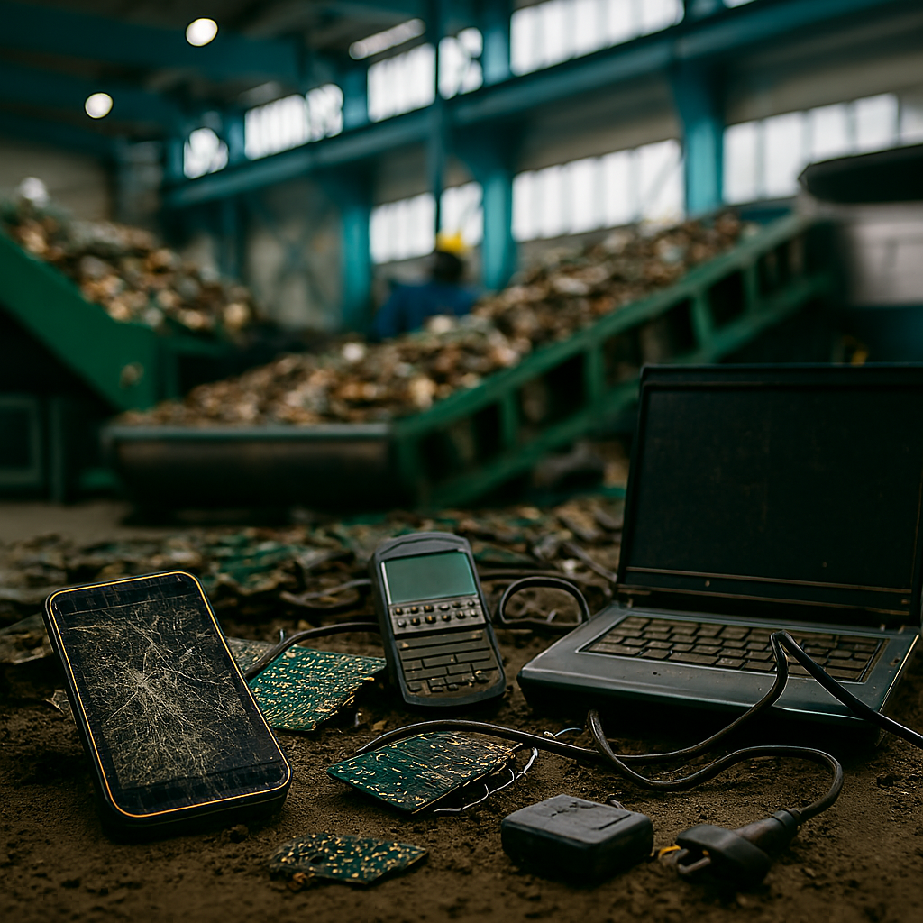 O Que Acontece com Seu Lixo Eletrônico Depois da Coleta?